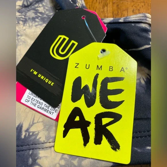 Zumba Wear tie-dyed bra. NWT. Size spicy. A.k.a. small. - Picture 12 of 14